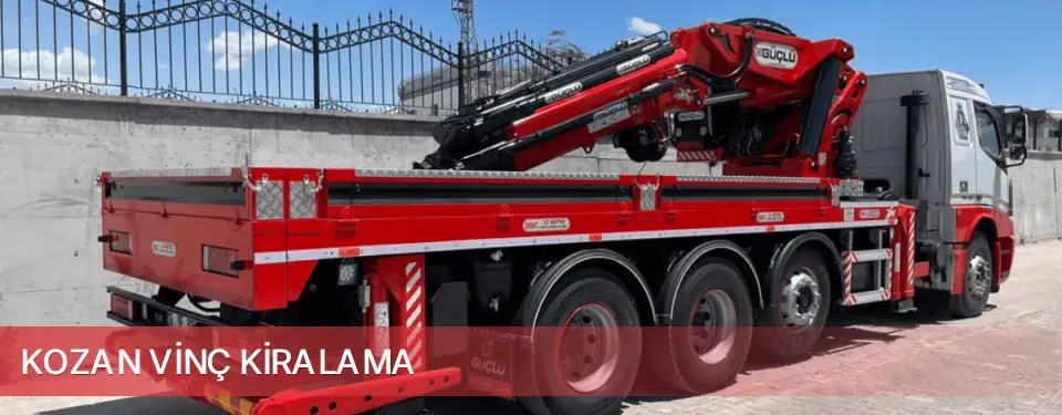 Kozan İlçemi Vinç Kiralama